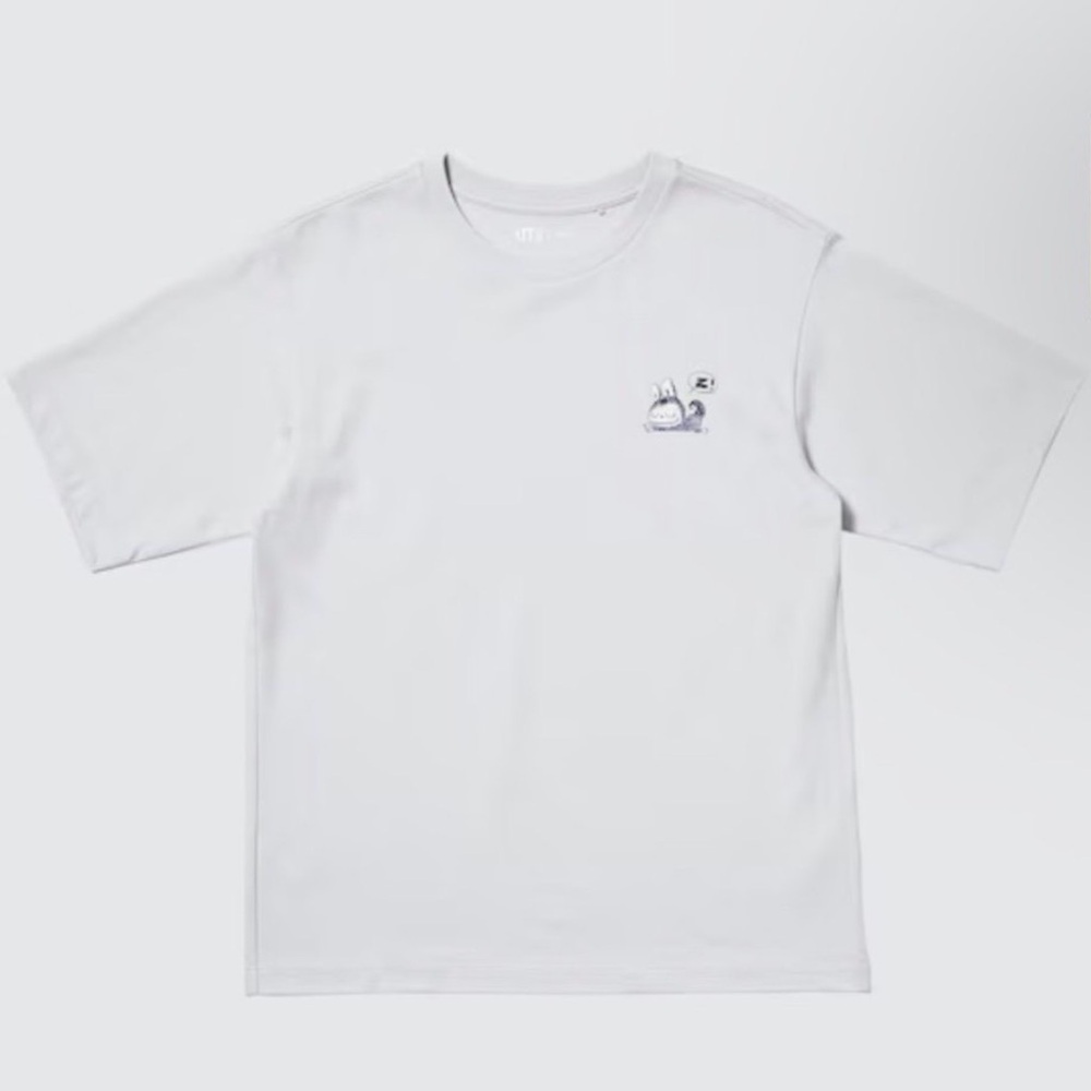 Uniqlo x Pop Mart “The Monsters” Labubu Graphic T-Shirt (Gray, Small)